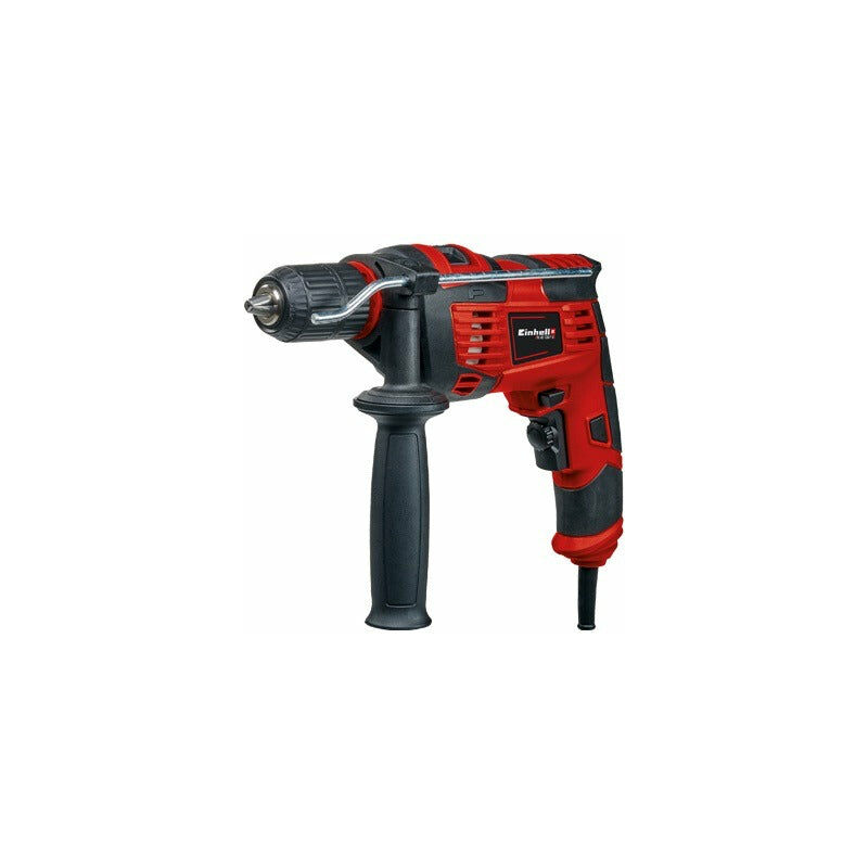 foto del prodotto trapano elettrico 720w con percussione e impugnatura supplementare tc id720 1e