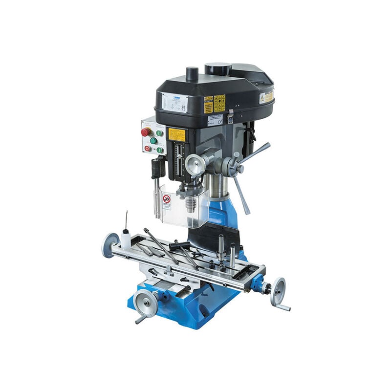 foto del prodotto trapano fresa da banco fervi t046 - 100 2080 rpm - 1.5 kw