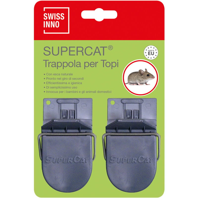 foto del prodotto trappole x topi c esca super cat pz.2