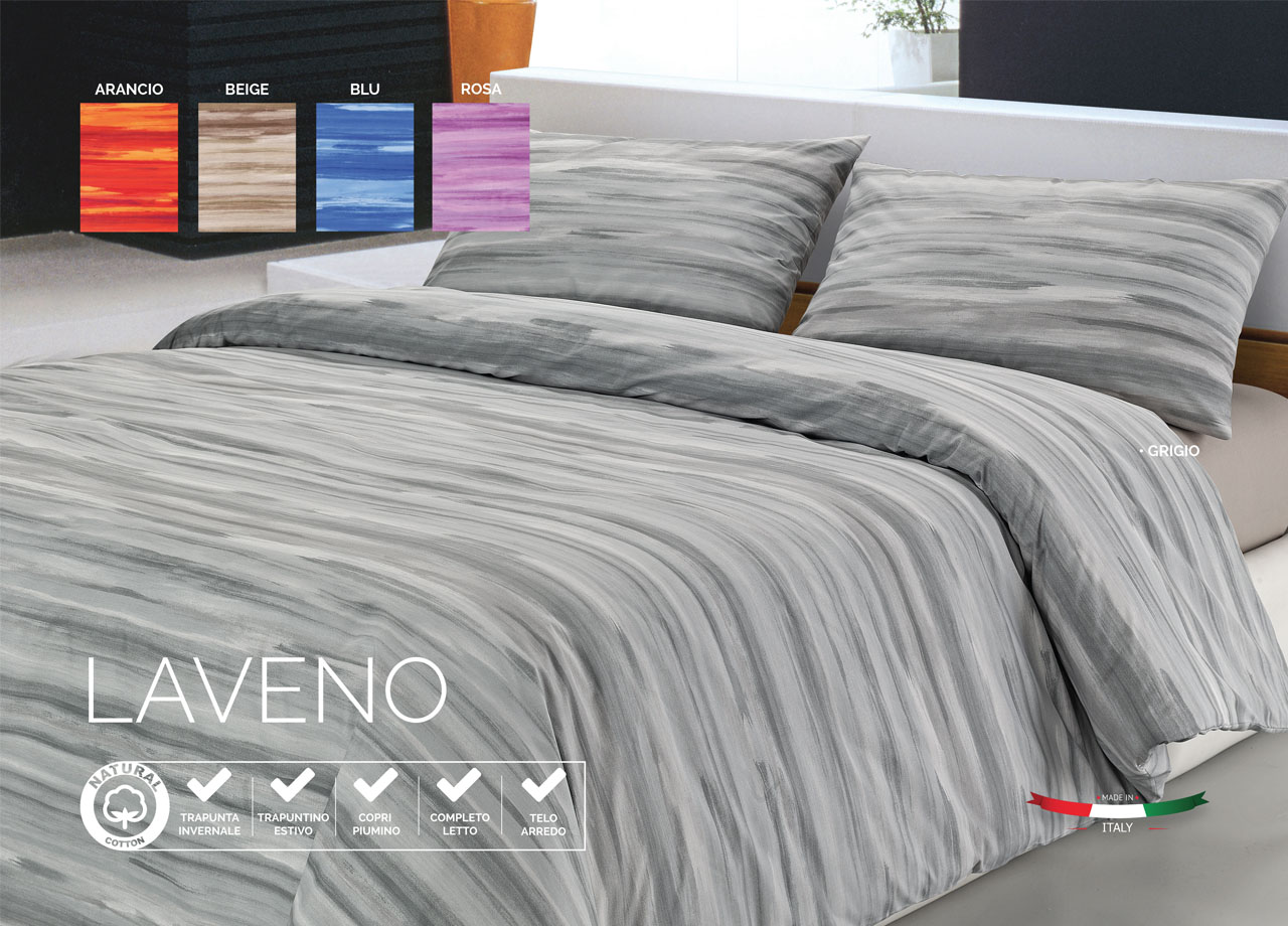 foto del prodotto trapunta invernale piumone imbottito 300gr mq disegno laveno singolo beige