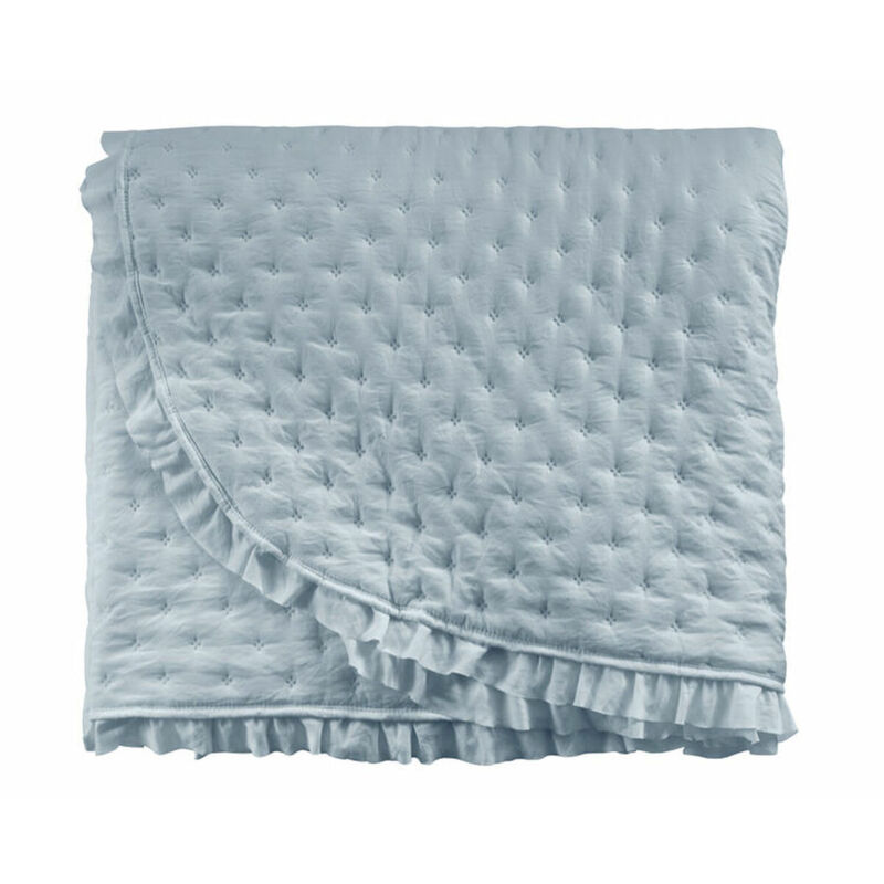 foto del prodotto trapunta pierre cardin aroa azzurro singolo (2 pezzi)
