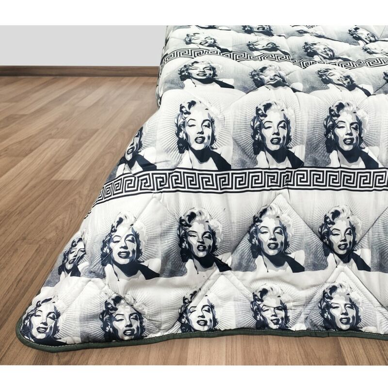 foto del prodotto trapunta super marilyn monroe invernale 320 grammi made in italy 1 piazza e mezza
