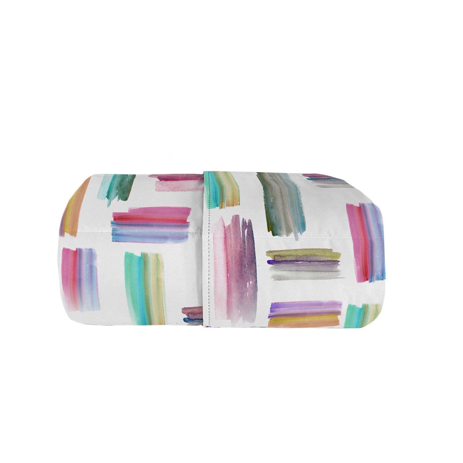 foto del prodotto trapuntino estivo matrimoniale in microfibra 100 gr con stampa multicolor basic