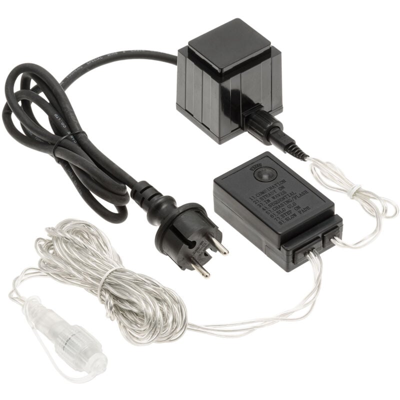 foto del prodotto trasformatore 24v 24w con controller luci 1,5x4m