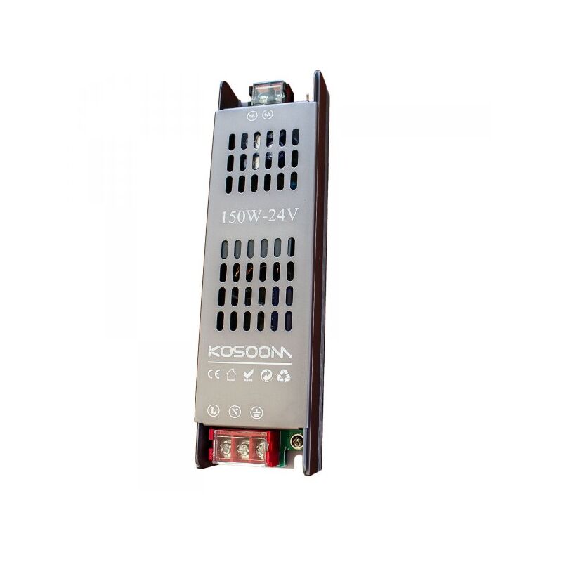 foto del prodotto trasformatore alimentatore led 150w dc 24v ac 220 240v ip20