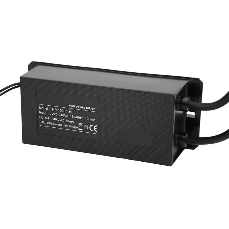 foto del prodotto trasformatore elettronico per neon np 10000 30 alimentatore per insegne al neon 10kv 30ma
