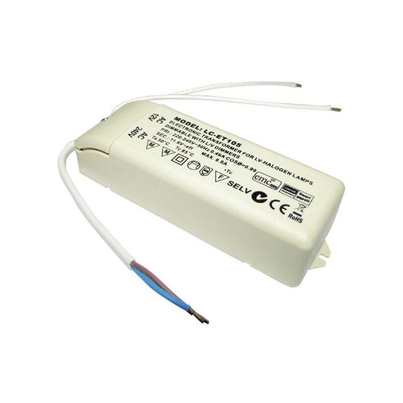 foto del prodotto trasformatore elettronico tibelec 105 watt tibelec
