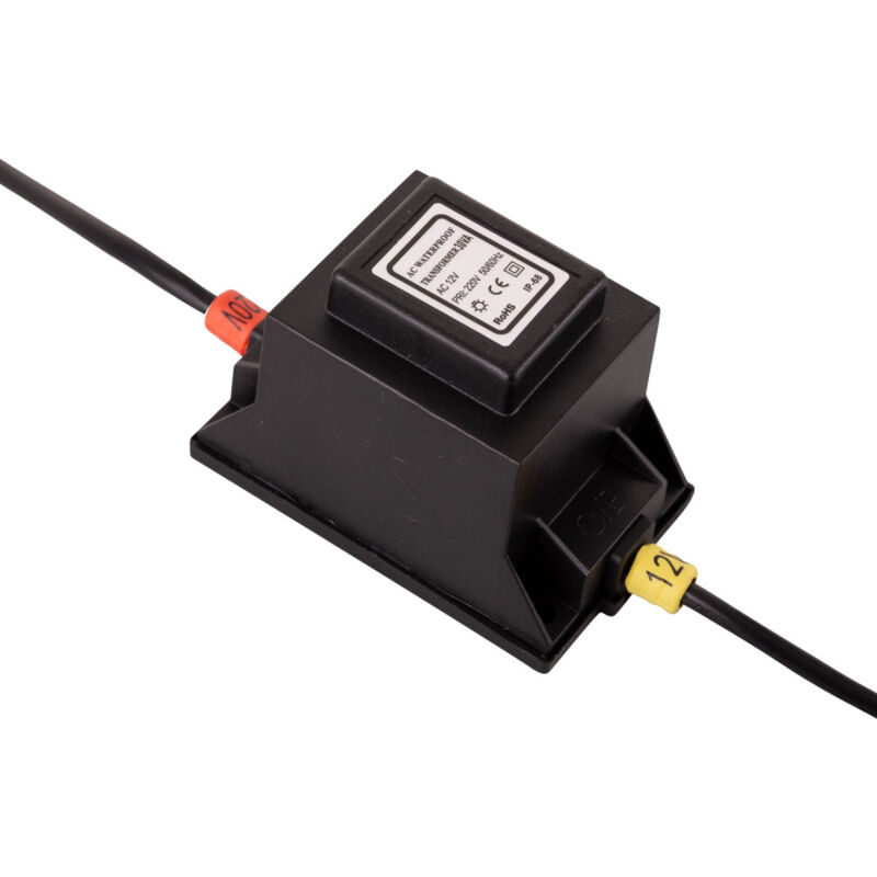 foto del prodotto trasformatore led 30w 230vac 12vac sommergibile ip68