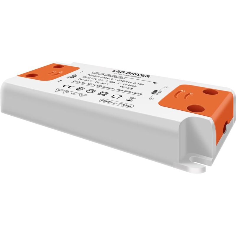 foto del prodotto trasformatore led monoblocco driver led 30w convertitore adattatore dc12v driver led l160l57,6h19 mm