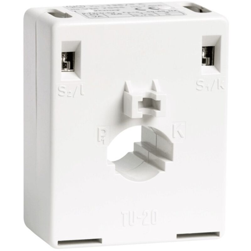foto del prodotto trasformatore tu20 100 5a per strumenti in corrente alternata a barra passante vm703600 - vemer