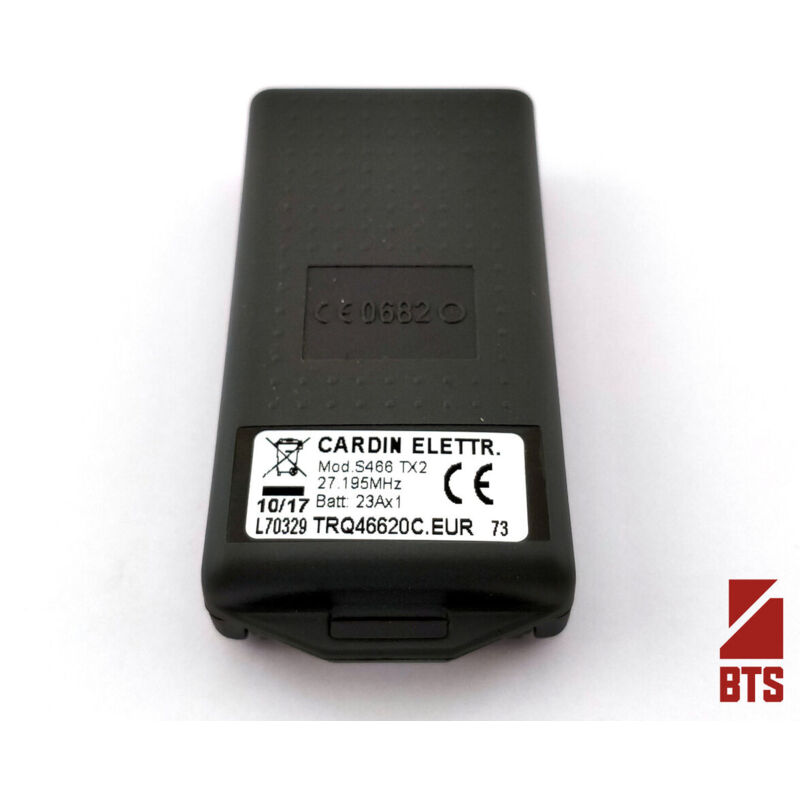 foto del prodotto trasmettitore cardin s466 telecomando 2 canali funzioni 27mhz am trq46620c.eur