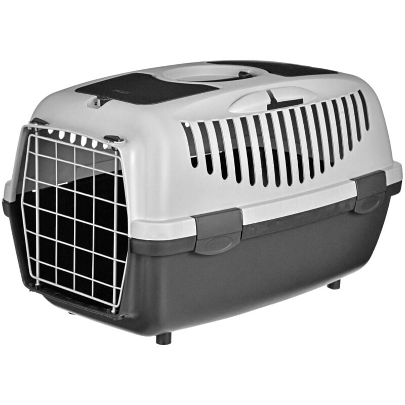 foto del prodotto trasportino zolux gulliver 2 con porta in metallo grigio chiaro/grigio scuro