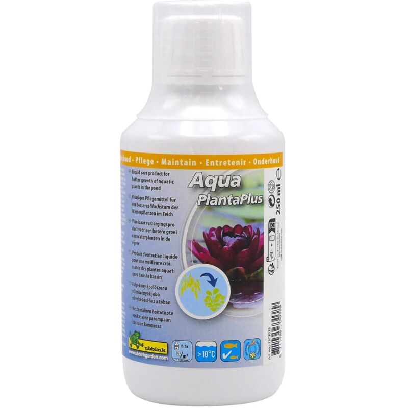 foto del prodotto trattamento acqua laghetto aqua planta plus 250ml per 5000l ubbink