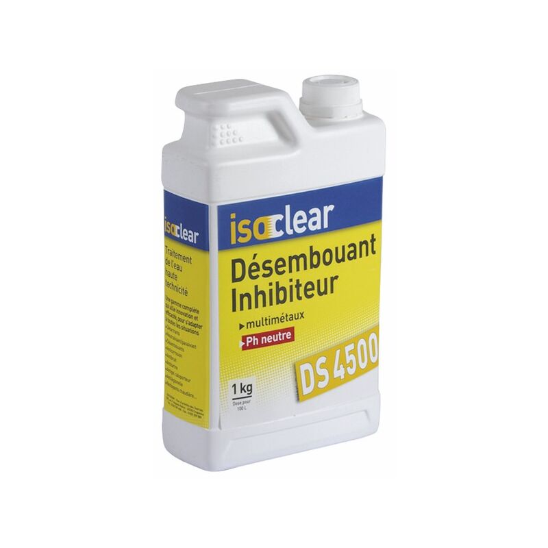 foto del prodotto trattamento analisi dell acqua isoclear ds4500 tanica1 kg diff