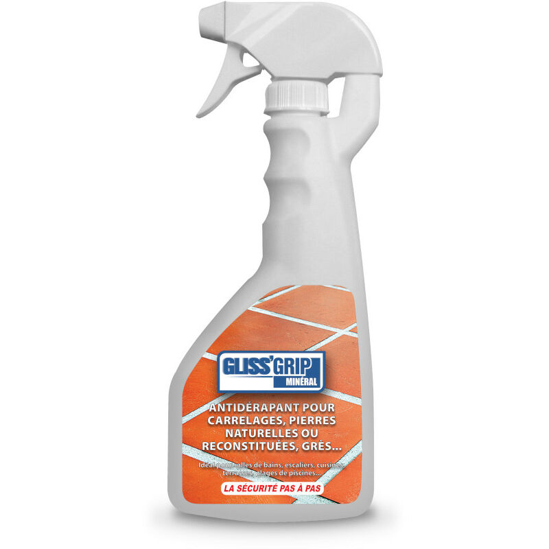 foto del prodotto trattamento antiscivolo per tutte le superfici minerali int est grip mineral spray 0.5l gliss grip