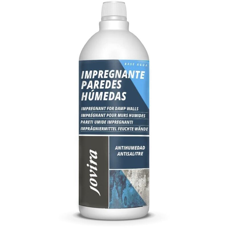 foto del prodotto trattamento pareti umidi. primer sigillante incolore a base d acqua. previene l umidit nei muri per problemi di capillarit . 1 litri, anti umidit 