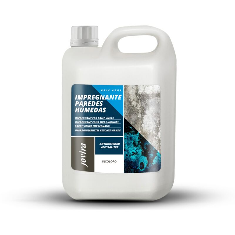 foto del prodotto trattamento pareti umidi. primer sigillante incolore a base d acqua. previene l umidit nei muri per problemi di capillarit . 2 litri, incoloro,