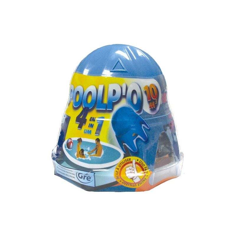 foto del prodotto trattamento per piscine 4 in 1 gre poolpo new da 0 a 10 mq 250 gr