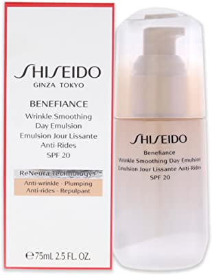 foto del prodotto trattamento viso shiseido benefiance wrinkle smoothing day emulsion 75