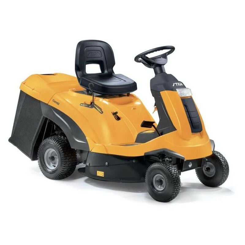 foto del prodotto trattorino a scoppio stiga combi 372 414 cc cesto 170 l taglio 72 cm idrostatico