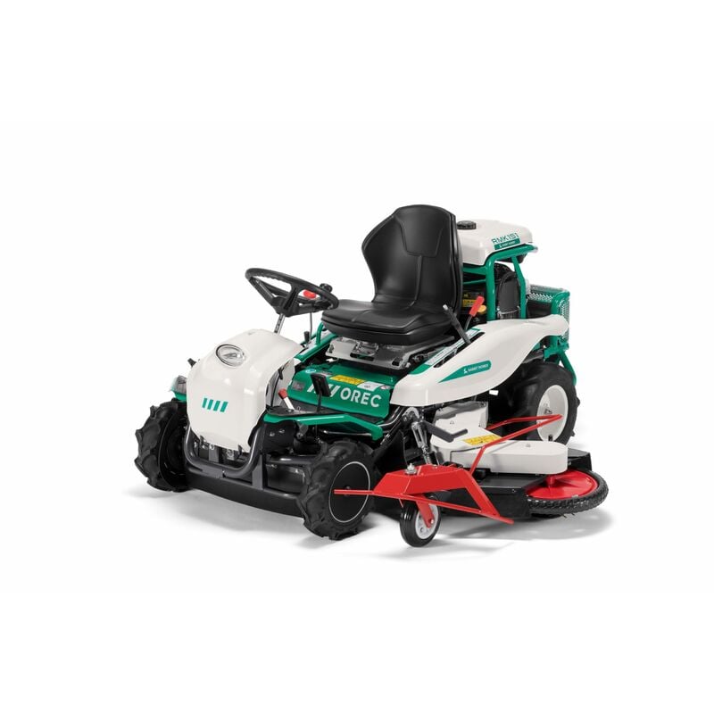 foto del prodotto trattorino orec rmk151 motore kawasaki 726 cc taglio 135 cm mulching idrostatico