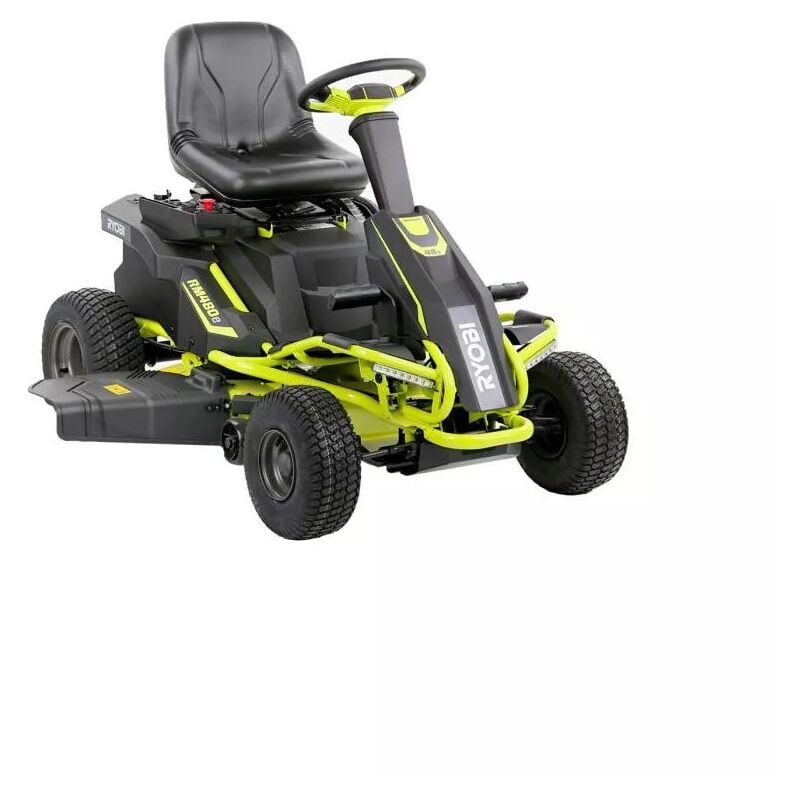 foto del prodotto trattorino tagliaerba a batteria ryobi rm480e taglio 96 cm 48v 100ah