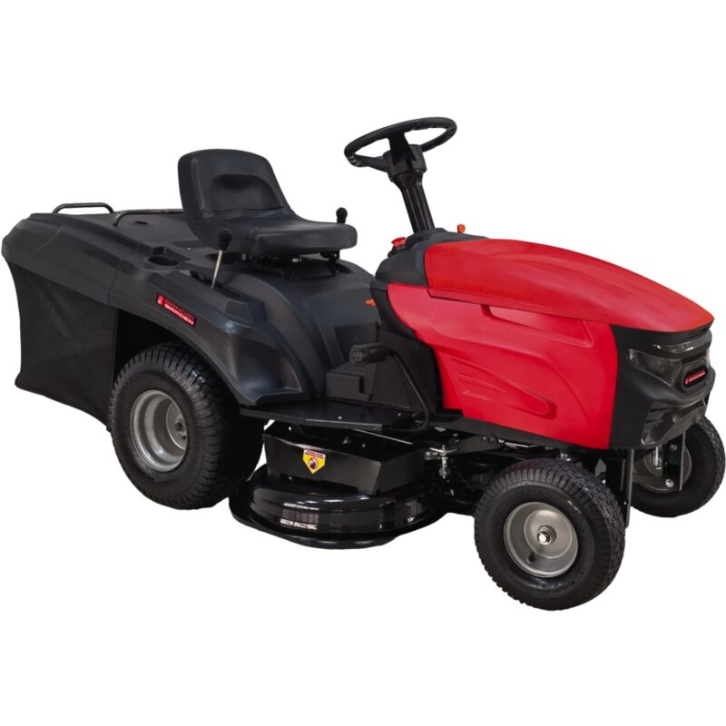 foto del prodotto trattorino tagliaerba a scoppio sandrigarden sg tr 452 taglio 96 cm motore 452 cc con cesto di raccolta