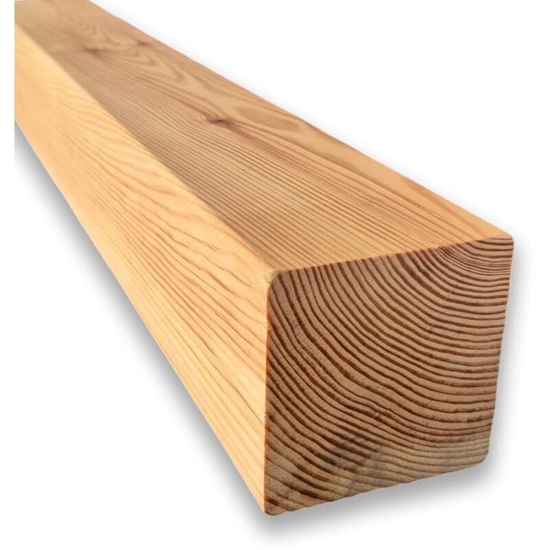 foto del prodotto trave quadrata in legno massiccio di pino, 9x9 cm, da 3 m