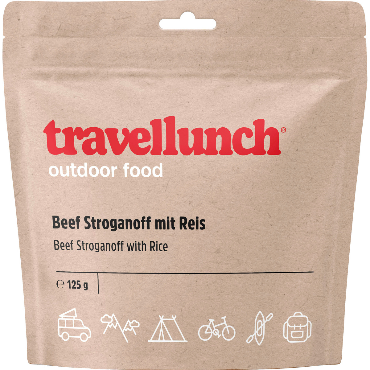 foto del prodotto travellunch manzo alla stroganoff