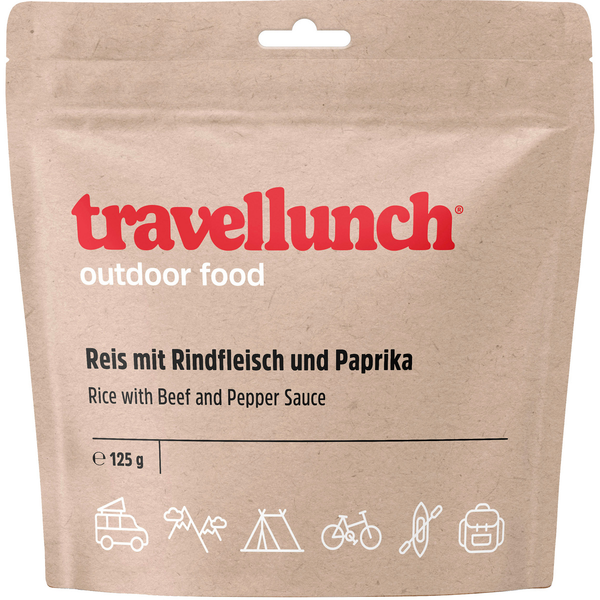 foto del prodotto travellunch riso con manzo e peperoni