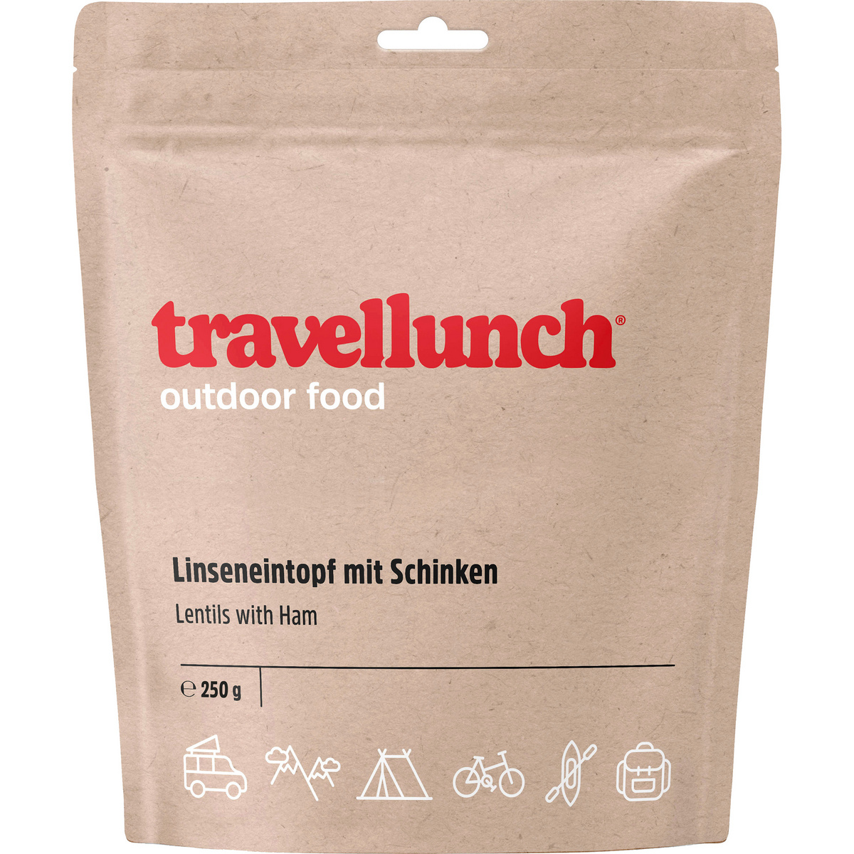 foto del prodotto travellunch stufato di lenticchie