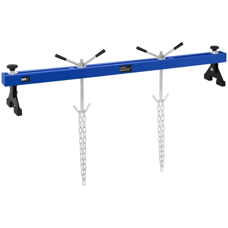 foto del prodotto traversa supporto motore 500 kg acciaio blu