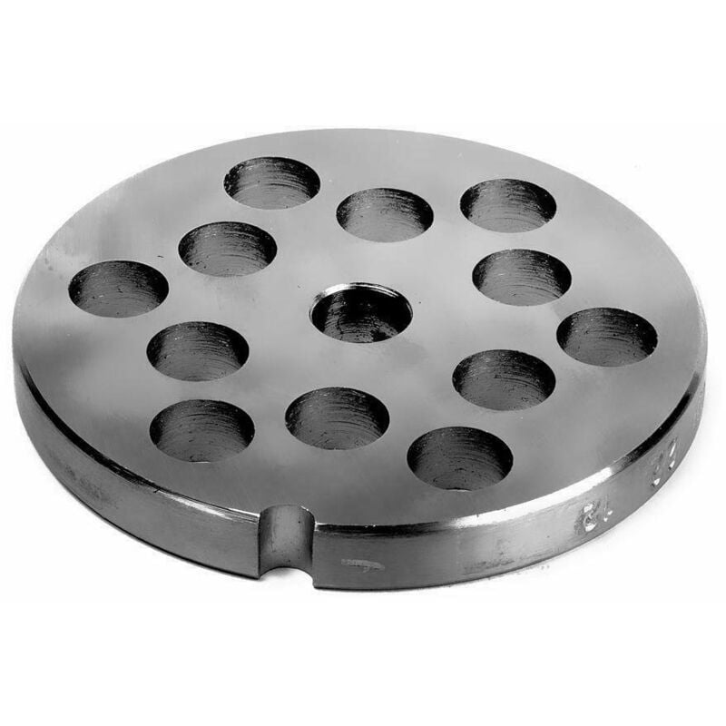 foto del prodotto tre spade piastra per tritacarne n.22 con fori da 12mm.