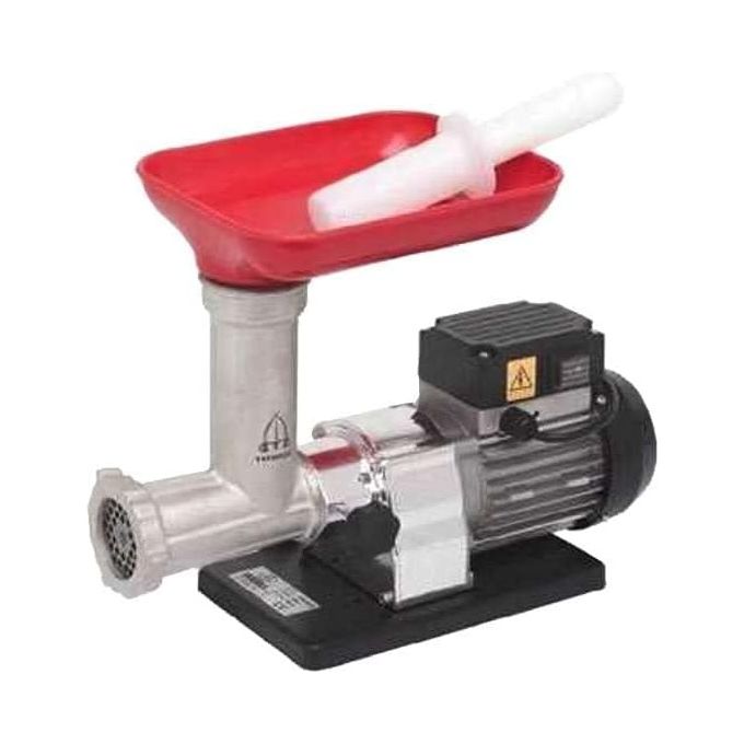 foto del prodotto tre spade tritacarne elettrico n.8 young 300w nero, rosso, acciaio inossidabile