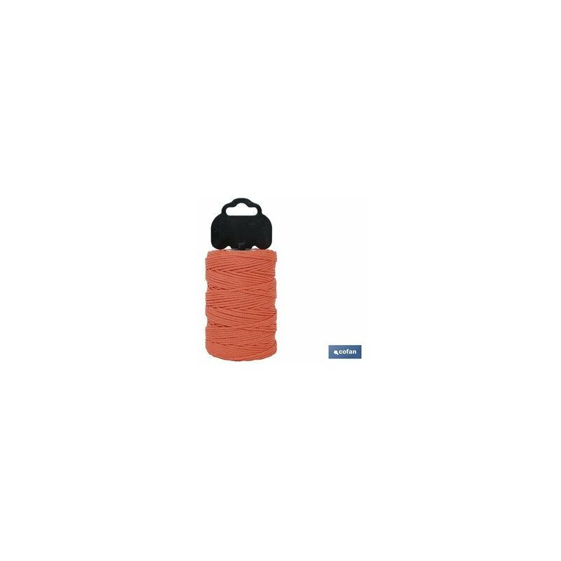 foto del prodotto treccia blister poly 8842 1,5 mm 100 m arancione