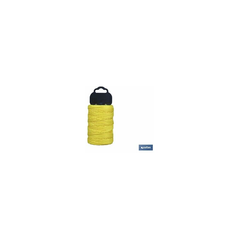 foto del prodotto treccia blister poly 8842 1,5 mm 100 metri giallo
