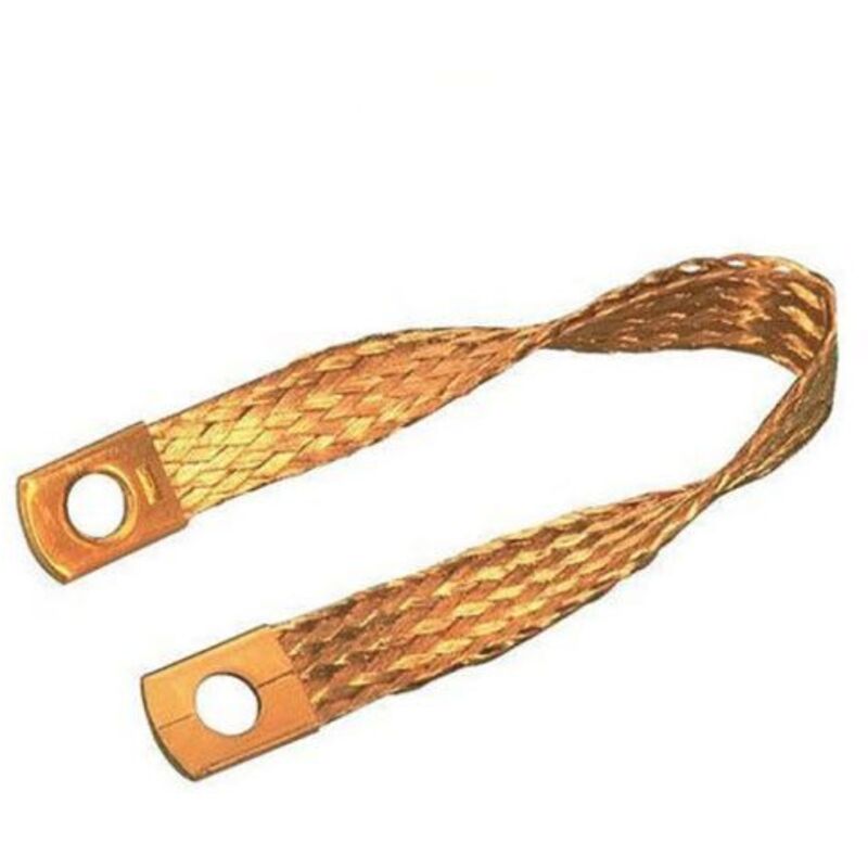 foto del prodotto treccia in rame di massa filo batteria mm 25x320 2 occhi diam. 10 28200 