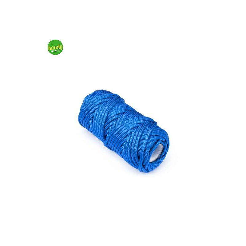 foto del prodotto treccia per veneziana in polipropilene diam. 3 mm. blu elettrico 20 mt.