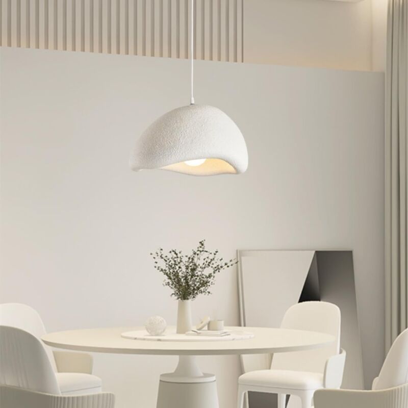 foto del prodotto treetalk lampada a sospensione per camera da letto, soggiorno, sala da pranzo, corridoio, stile giapponese wabi sabi, lampadari a led, paralume in