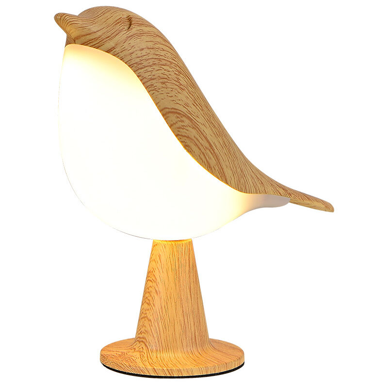 foto del prodotto treetalk piccola lampada da comodino, lampada da tavolo, luce notturna, controllo touch, wireless, 3 colori, luminosit regolabile, lampada