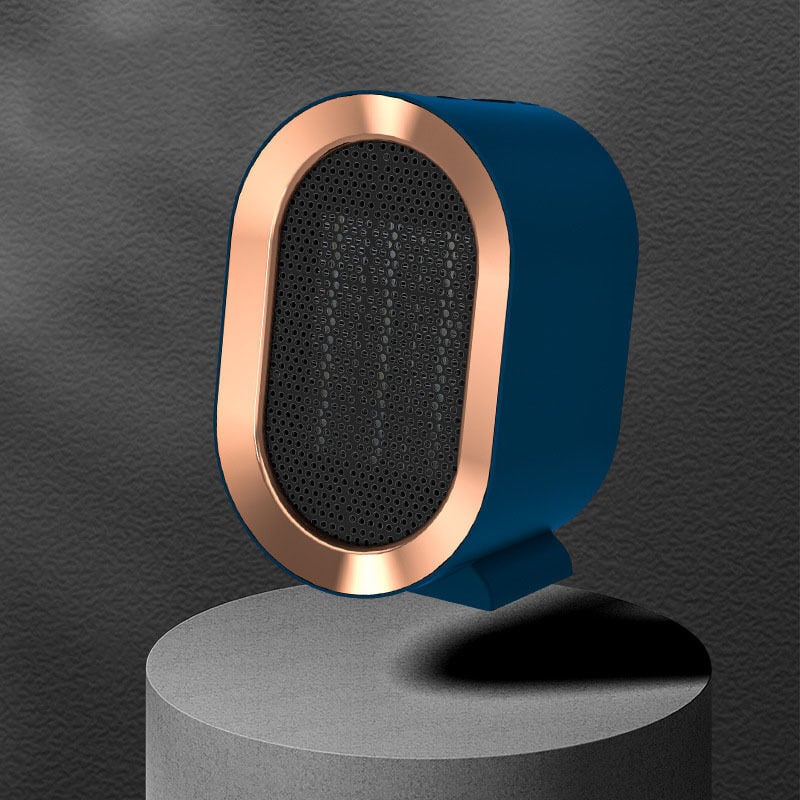 foto del prodotto treetalk riscaldatore portatile da 1200 w in ceramica, piccolo, a risparmio energetico, per il noleggio, per il bagno e con filtro dell aria blu.