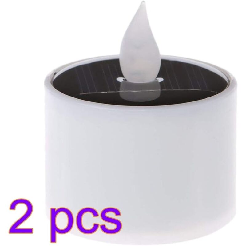 foto del prodotto treetalk set di 2 candele solari galleggianti impermeabili