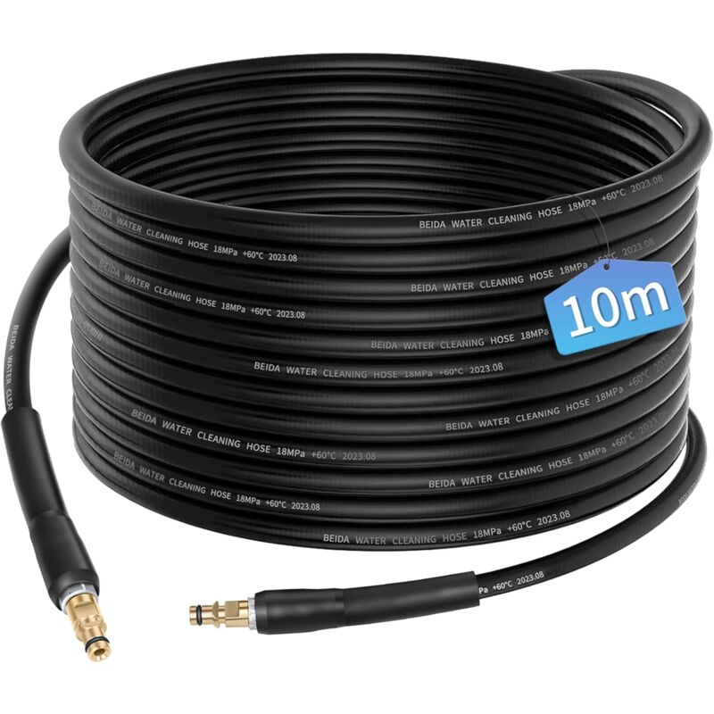 foto del prodotto treetalk tubo flessibile da 10 m per accessori per idropulitrici k rcher k2 k3 k4 k5 k6 k7, prolunga tubo flessibile di ricambio, pezzi di