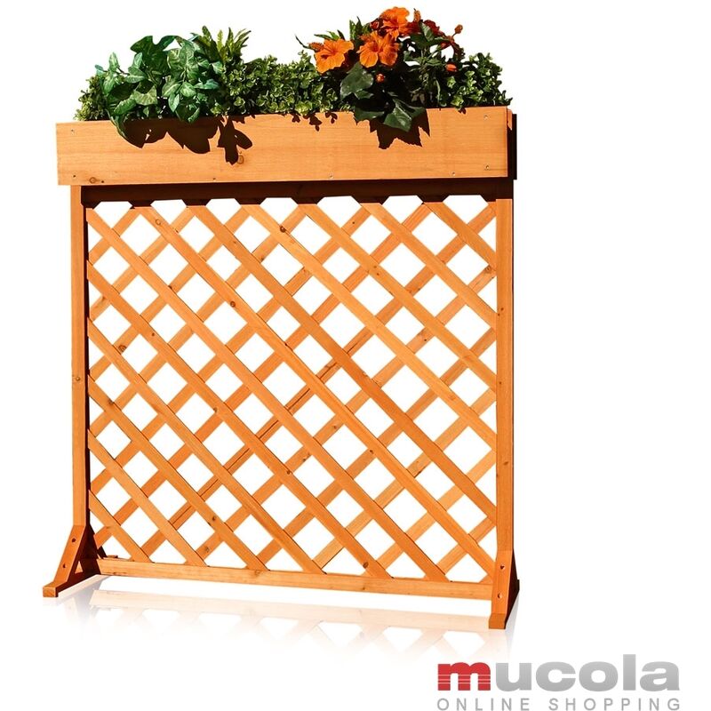 foto del prodotto trellis fiore a si trova aiutare il legno scatola vasca