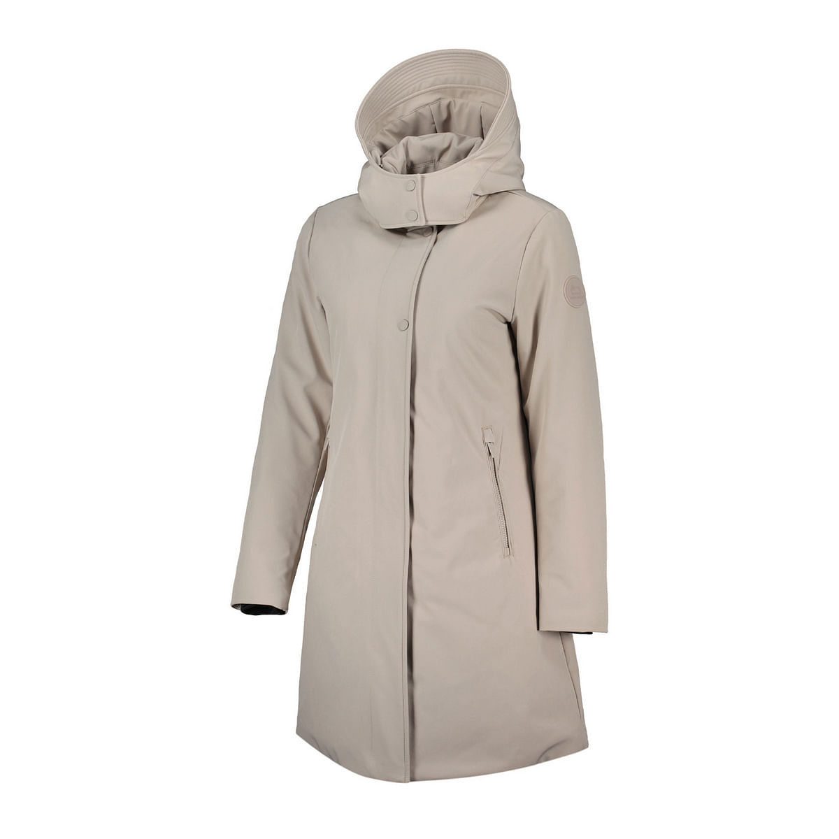 foto del prodotto trench con cappuccio firth donna