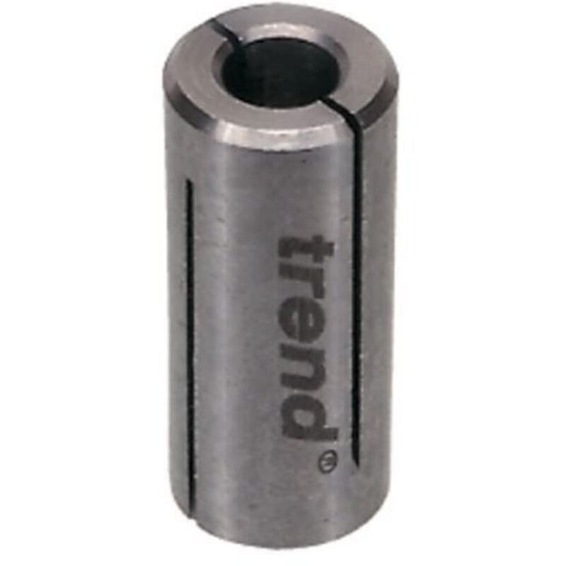 foto del prodotto trend clt slv 895 8 mm a 9,5 mm. il manicotto di riduzione viene utilizzato per ridurre la dimensione della pinza per prendere taglierine con gambo