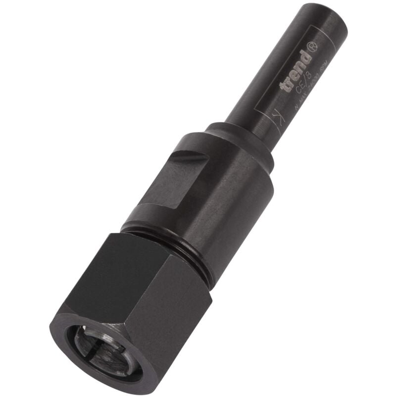 immagine 0 del prodotto trend collet estensione gambo da 8 mm pinza da 8 mm, per l uso in tavoli da router dove disponibile una lunghezza del gambo di frese per router