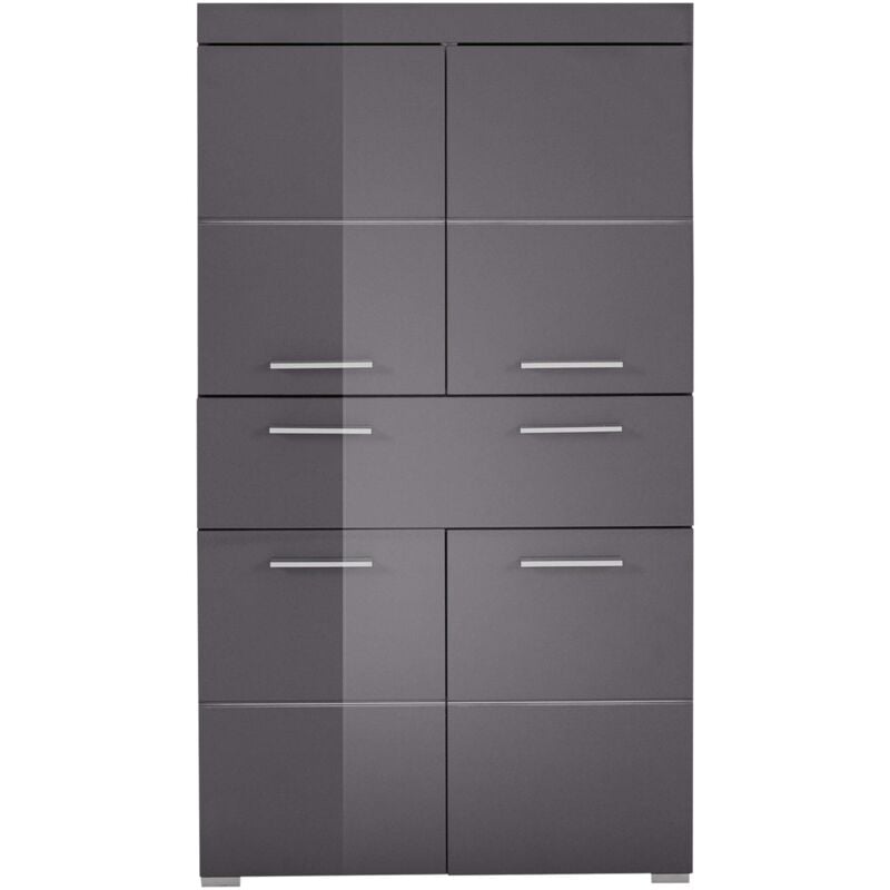foto del prodotto trendteam smart living arredamenti, materiale a base di legno, grigio grigio agave alta lucentezza , 73 x 132 x 31 cm