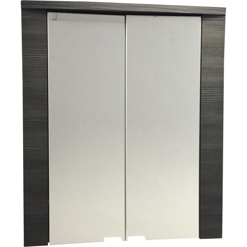 foto del prodotto trendteam smart living xp50310, armadietto da bagno con specchio, in frassino, grigio bianco, 60 x 70 x 20 cm larghezza x altezza x profondit 