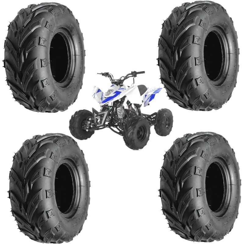 foto del prodotto treno 4 gomme 16x8 7 16 8.00 7 pneumatici union copertoni per atv mini quad rinforzati 4 p.r. ecovelo